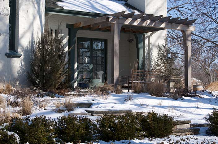 Winter shows the importance of structure, and how beautiful a well-designed garden can be even when nothing's in bloom.
